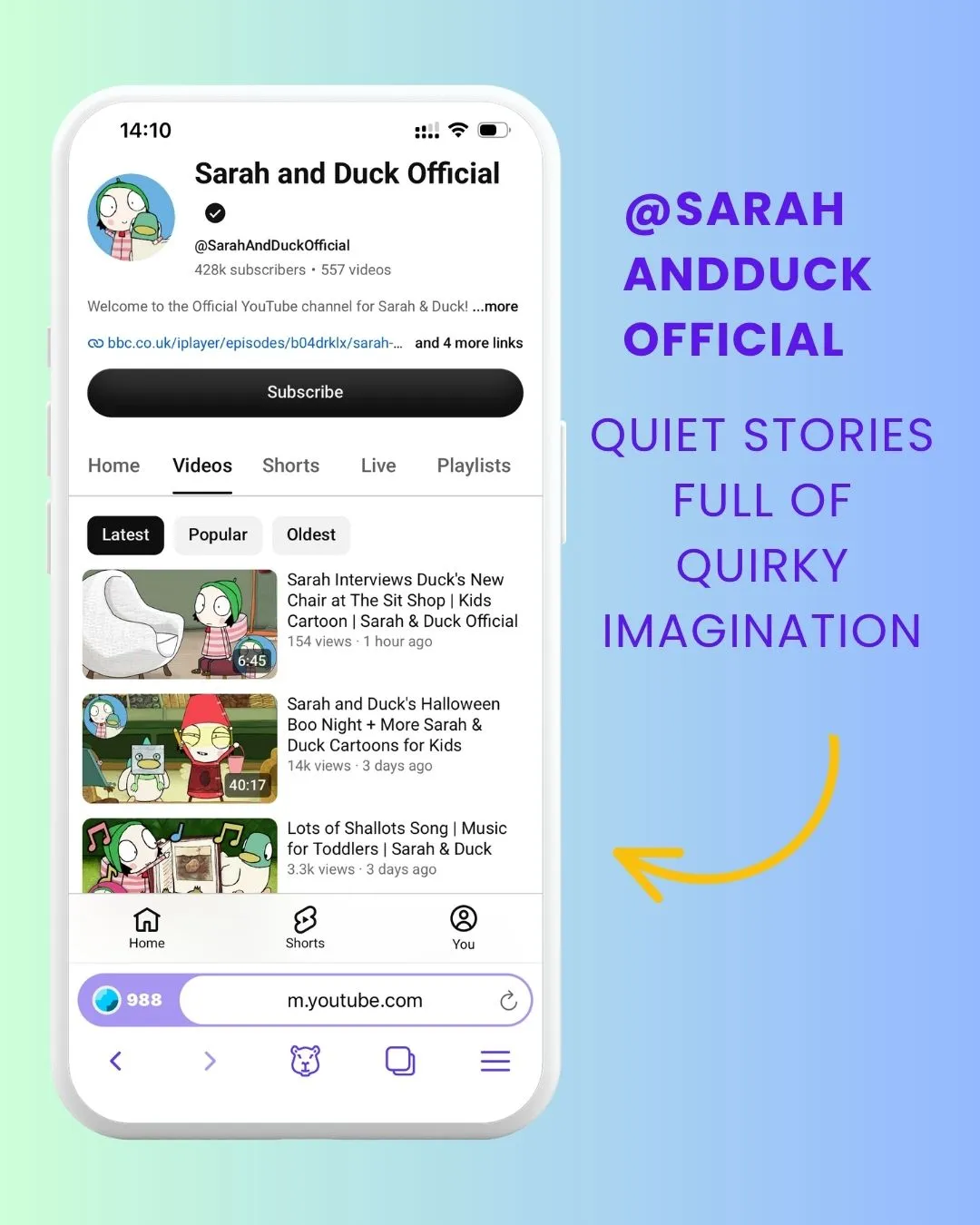 Sarah & Duck