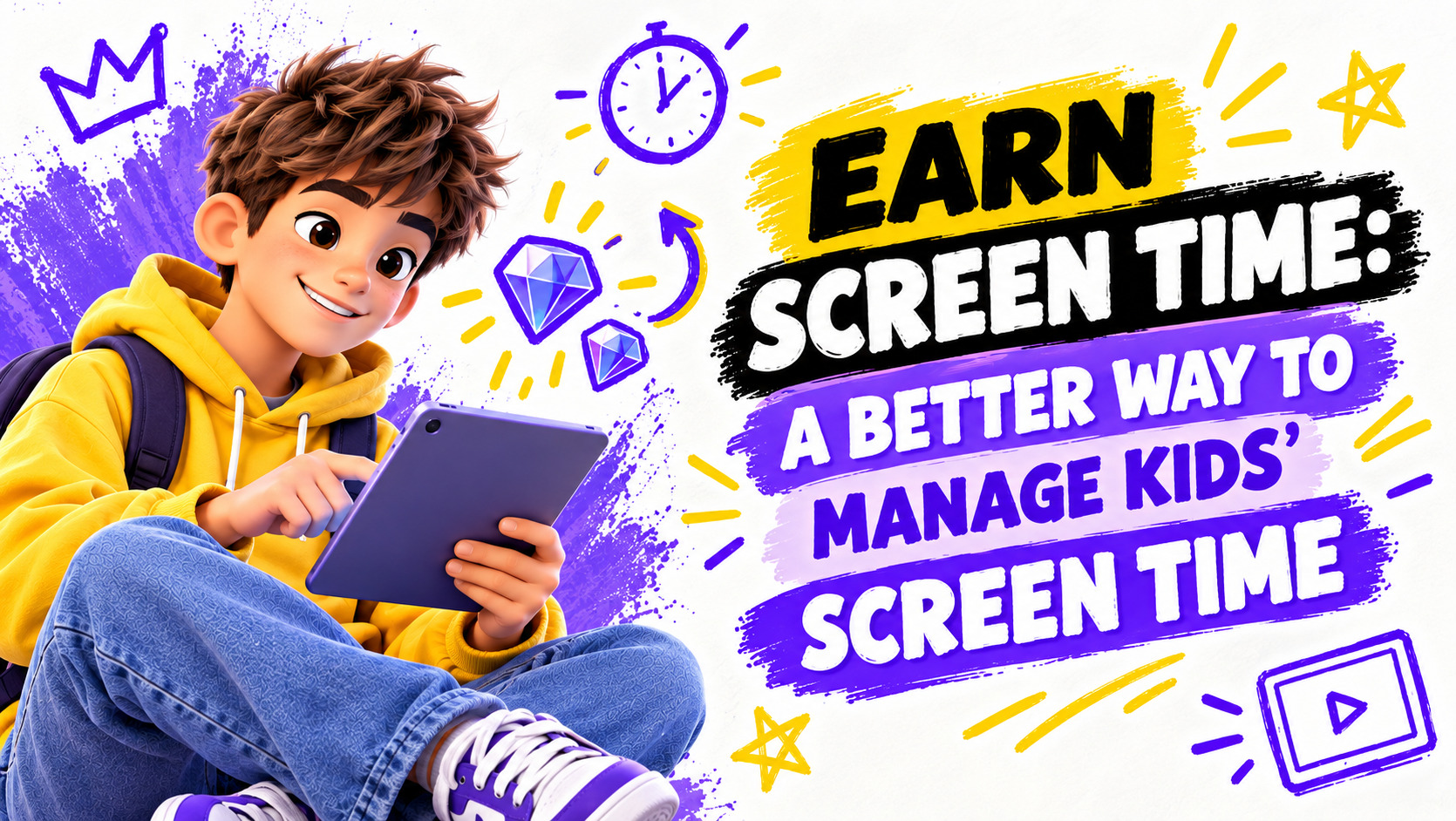 Earn Screen Time: A Better Way to Manage Kids’ Screen Time